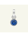 Rosefield Rosefield přívěsek stříbrné barvy Birthstone September color
