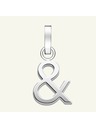 Rosefield Rosefield přívěsek Symbol Ampersand ve stříbrné barvě