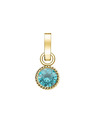 Rosefield Rosefield přívěsek zlaté barvy Birthstone March color