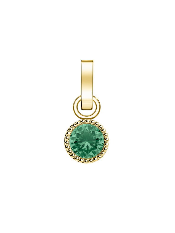 Rosefield Rosefield přívěsek zlaté barvy Birthstone May color