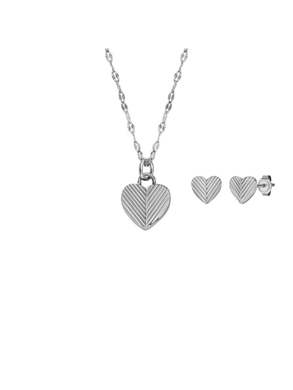 Fossil Dámská dárková sada ocelových šperků Fossil JF04669SET