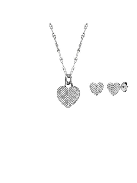 Fossil Dámská dárková sada ocelových šperků Fossil JF04669SET