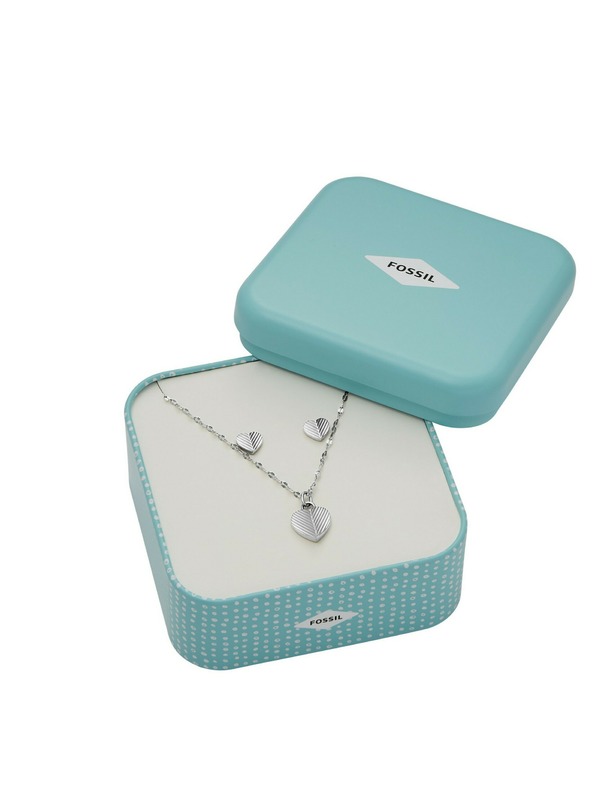 Fossil Dámská dárková sada ocelových šperků Fossil JF04669SET