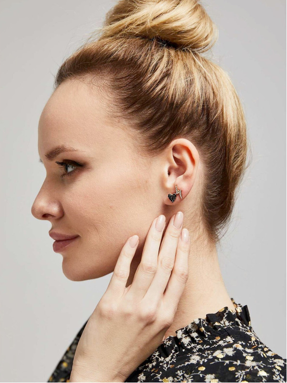 Moodo Sada náušnic ve zlaté barvě Moodo