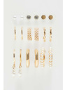 Moodo EARRINGS L-KK-4018 GOLD Moodo