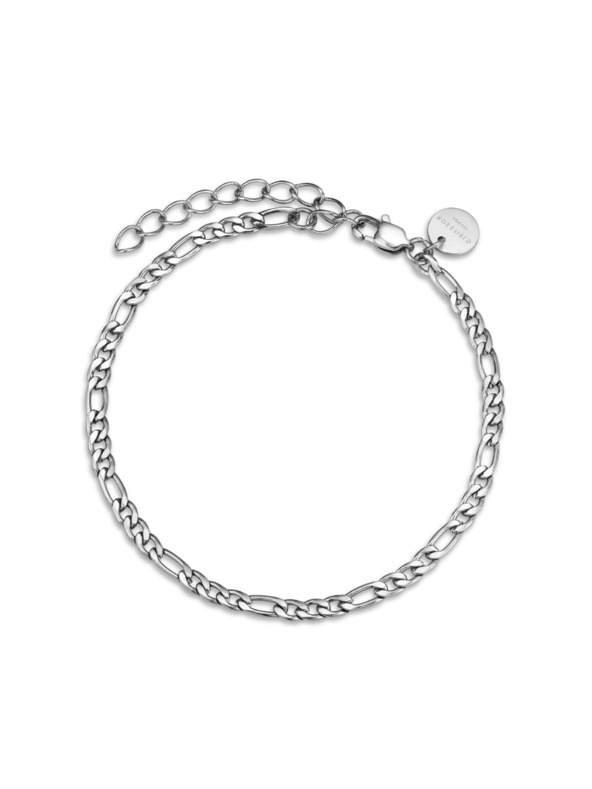 Rosefield Rosefield náramek stříbrné barvy Figaro Chain JBFCS-J533