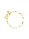 Rosefield Rosefield náramek zlaté barvy Dotted Multilink JBMCG-J589
