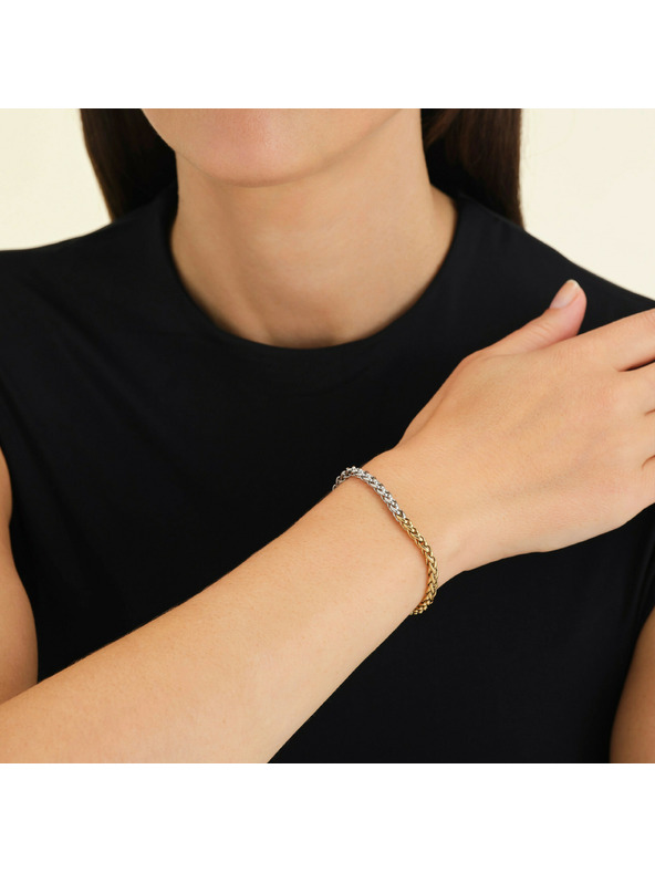 Rosefield Rosefield dámský náramek pozlacený, JBDHG-J704