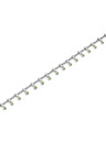 Rosefield Rosefield náramek stříbrné barvy Drop chain JBDCS-J679