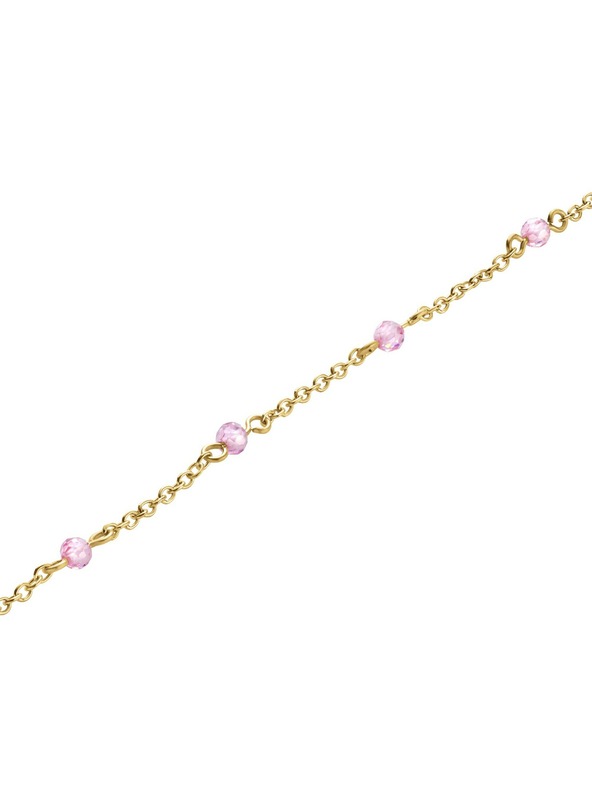 Rosefield Dámský pozlacený náramek Rosefield JBPSG-J813