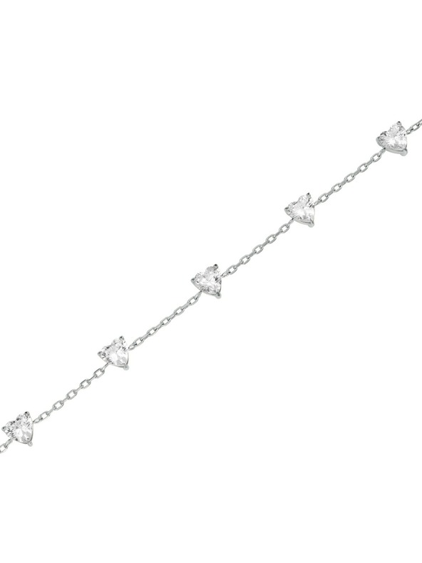 Rosefield Rosefield dámský náramek rhodiovaný JBRHS-J1014