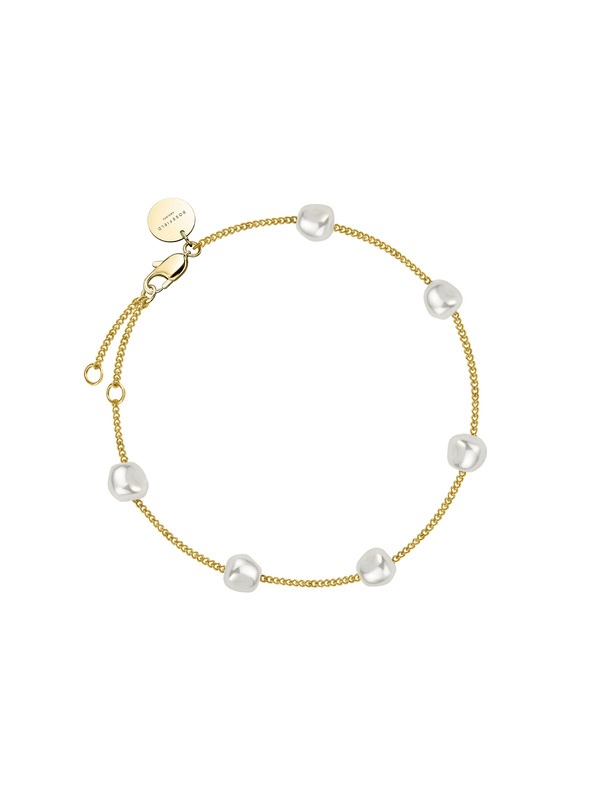 Rosefield Rosefield náramek zlaté barvy Multi Pearl JBLPG-J603