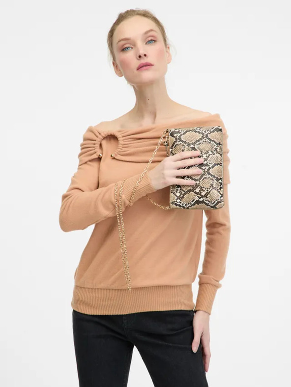 Orsay Světle hnědá dámská kabelka ORSAY