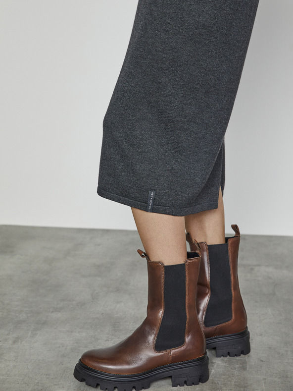 ZOOT.lab Šedá dámská pletená midi sukně METROOPOLIS by ZOOT.lab Barny