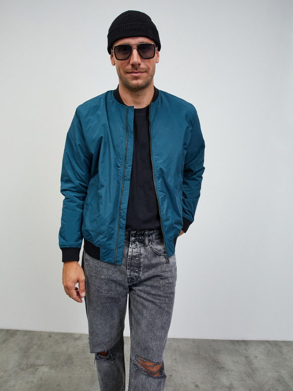 ZOOT.lab Petrolejový pánský bomber ZOOT.lab Wesley