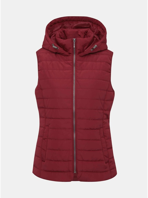 ZOOT.lab Červená dámská prošívaná vesta ZOOT.lab