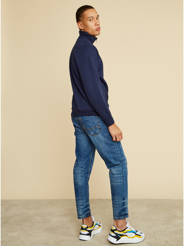 ZOOT.lab Tmavě modrá pánská mikina ZOOT.lab Malvin