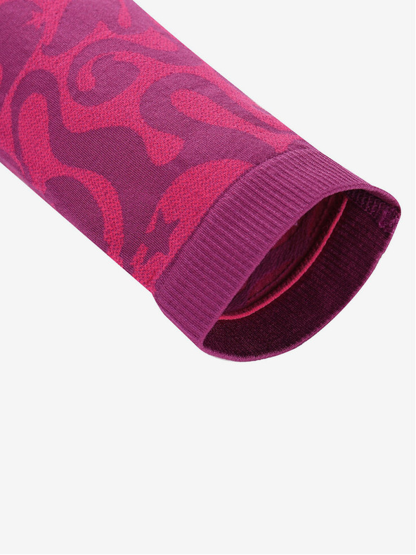 ALPINE PRO Tmavě růžové holčičí funkční prádlo ALPINE PRO Lesso