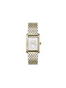 Rosefield Dámské hranaté hodinky Rosefield Heirloom HWDSG-H03