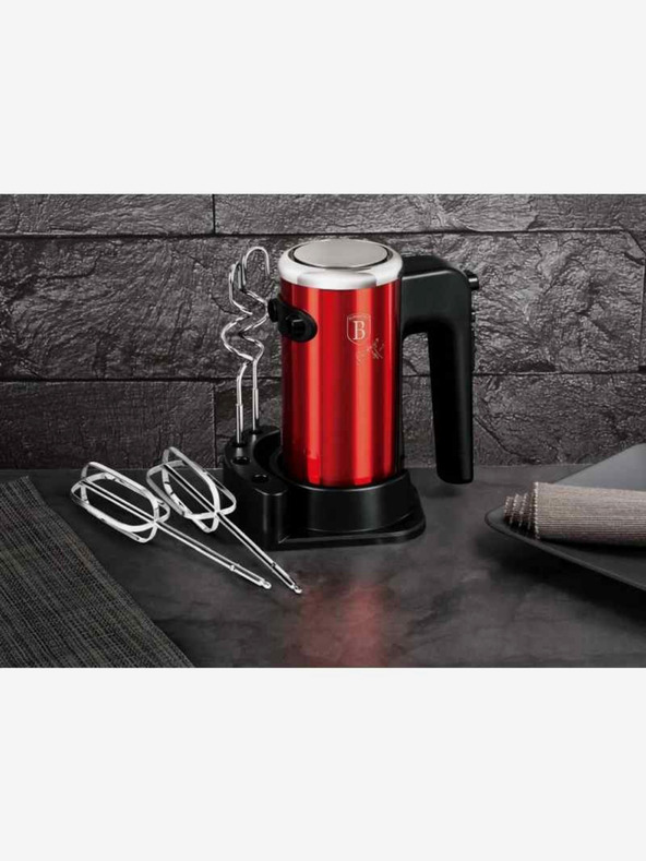 Berlingerhaus Mixér ruční šlehač s příslušenstvím 300 W BERLINGERHAUS Burgundy Metallic Line