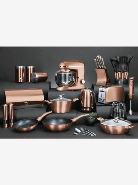 Berlingerhaus Elektrický mlýnek na pepř a sůl BERLINGERHAUS Rosegold Metallic Line