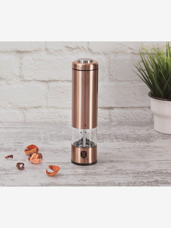Berlingerhaus Elektrický mlýnek na pepř a sůl BERLINGERHAUS Rosegold Metallic Line