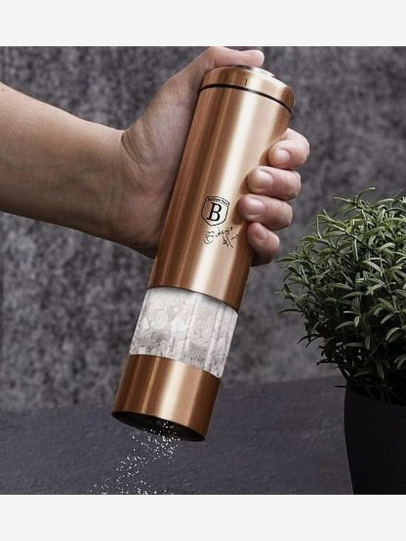 Berlingerhaus Elektrický mlýnek na pepř a sůl BERLINGERHAUS Rosegold Metallic Line
