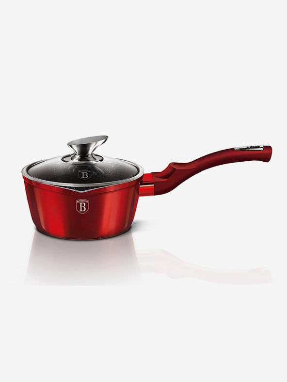 Berlingerhaus Rendlík s poklicí s mramorovým povrchem 16 cm Burgundy Metallic Line BERLINGERHAUS