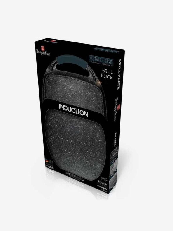 Berlingerhaus Grilovací deska s mramorovým povrchem 47 cm BERLINGERHAUS Metallic Line Aquamarine Edition