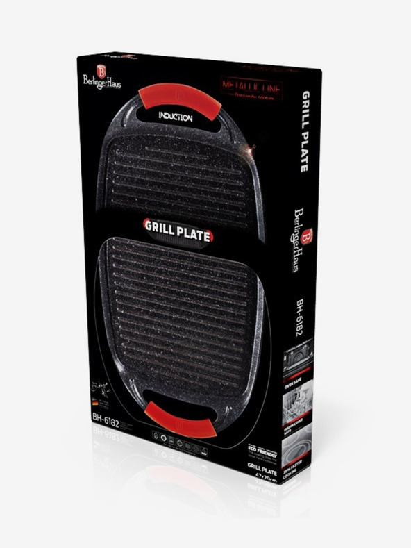 Berlingerhaus Grilovací deska s nepřilnavým povrchem 47 cm Burgundy Edition BERLINGERHAUS