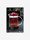 Berlingerhaus Konvička na čaj a kávu French Press 600 ml Burgundy Metallic Line BERLINGERHAUS