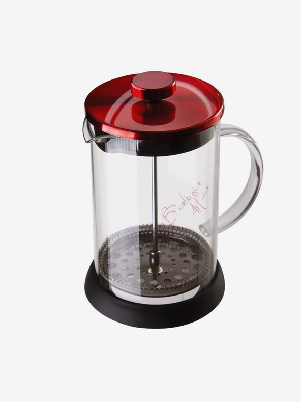 Berlingerhaus Konvička na čaj a kávu French Press 600 ml Burgundy Metallic Line BERLINGERHAUS