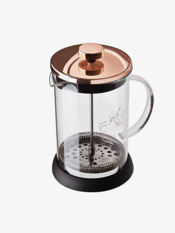 Berlingerhaus Konvička na čaj a kávu French Press 600 ml Rosegold collection BERLINGERHAUS