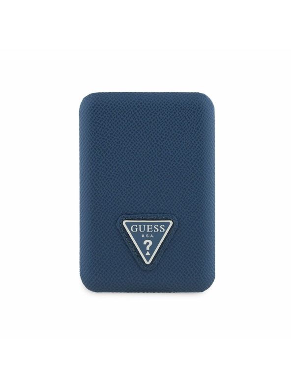 Guess Guess PU Grained Triangle Logo MagSafe Powerbanka 5000mAh Blue