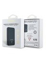 Guess Guess PU Grained Triangle Logo MagSafe Powerbanka 5000mAh Blue