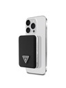 Guess Guess PU Grained Triangle Logo MagSafe Powerbanka 5000mAh Black