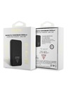 Guess Guess PU Grained Triangle Logo MagSafe Powerbanka 5000mAh Black