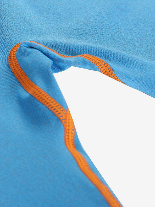 ALPINE PRO Modré klučičí funkční prádlo - kalhoty Alpine Pro Lesso