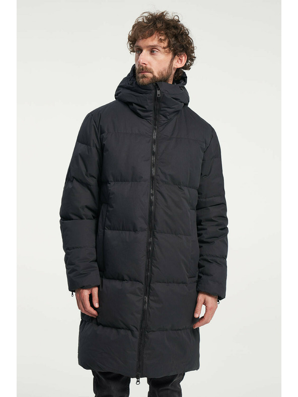 Tenson pánský zimní lifestylový kabát TENSON Tenzing Down Coat M černý