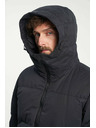 Tenson pánský zimní lifestylový kabát TENSON Tenzing Down Coat M černý