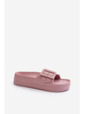 BIG STAR SHOES Dámské pěnové na platformě s přezkou Big Star růžová