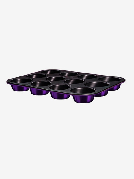 Berlingerhaus Forma na muffiny s titanovým povrchem BERLINGERHAUS Purple Metallic Line (12 ks)