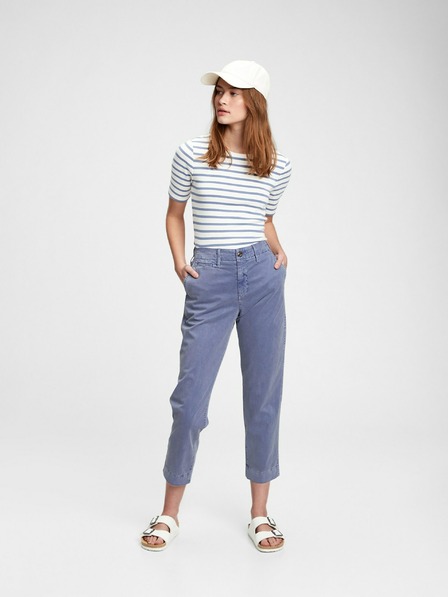 GAP Kalhoty Straight Khakis GAP