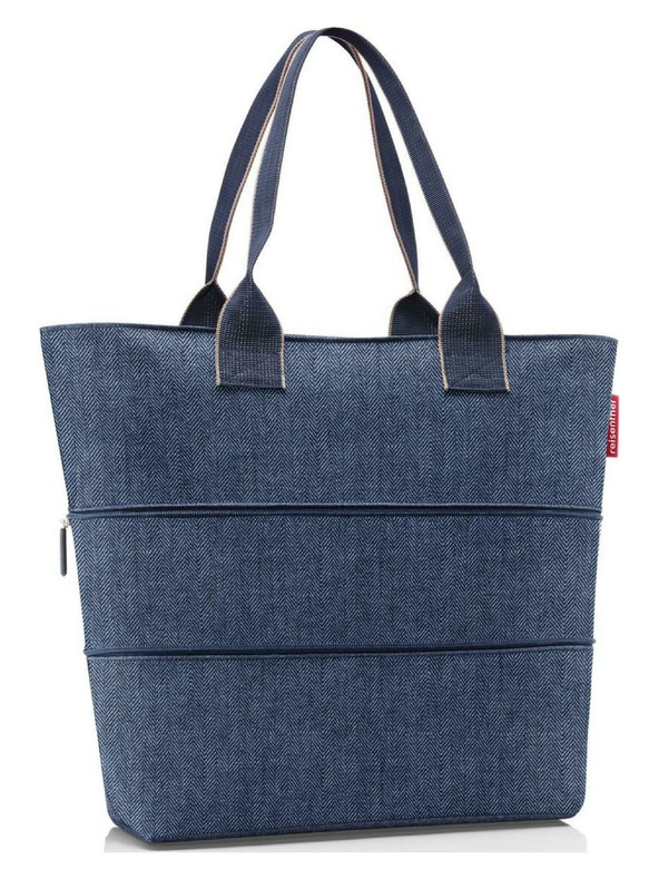Reisenthel Brašna Reisenthel Shopper E1 Herringbone Dark Blue