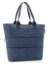 Reisenthel Brašna Reisenthel Shopper E1 Herringbone Dark Blue
