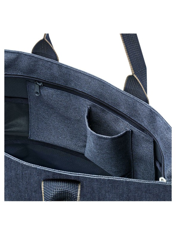 Reisenthel Brašna Reisenthel Shopper E1 Herringbone Dark Blue