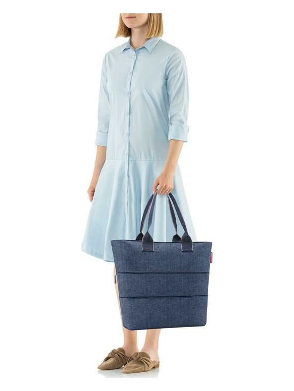 Reisenthel Brašna Reisenthel Shopper E1 Herringbone Dark Blue