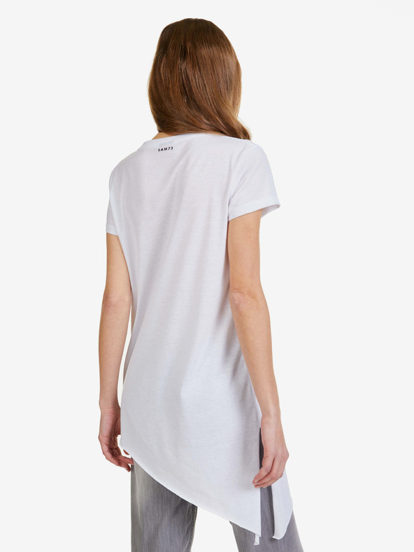 Sam 73 Bílé dámské tričko SAM 73 Doreen