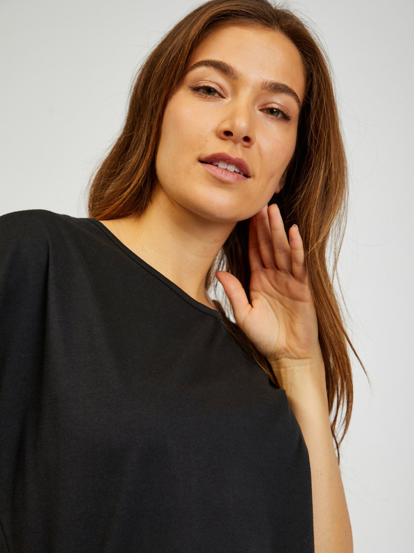 Sam 73 Černé dámské tričko SAM73 Dorado