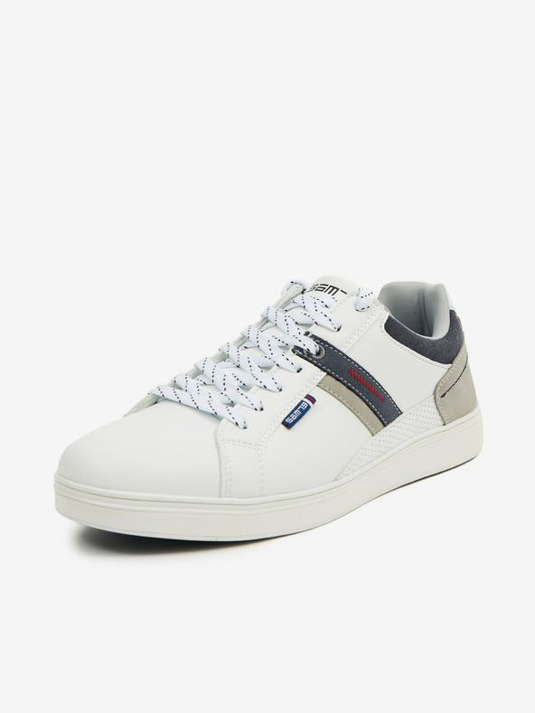 Sam 73 Bílé pánské tenisky SAM73 Hjorr